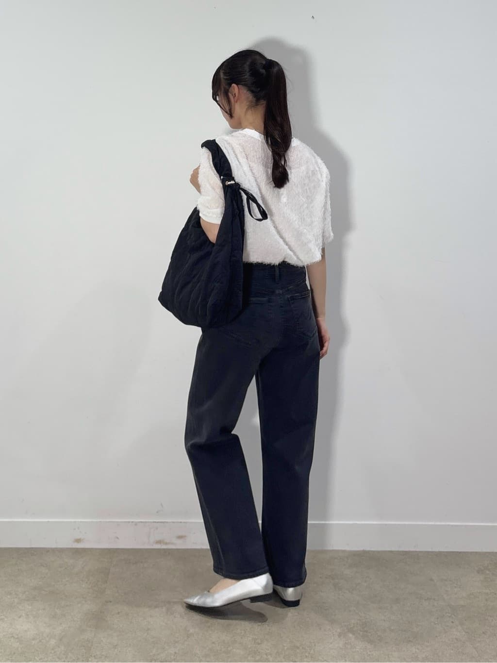 ibukiさんの「INDIVI｜ヘアリージャカードトップス」を使ったコーディネート