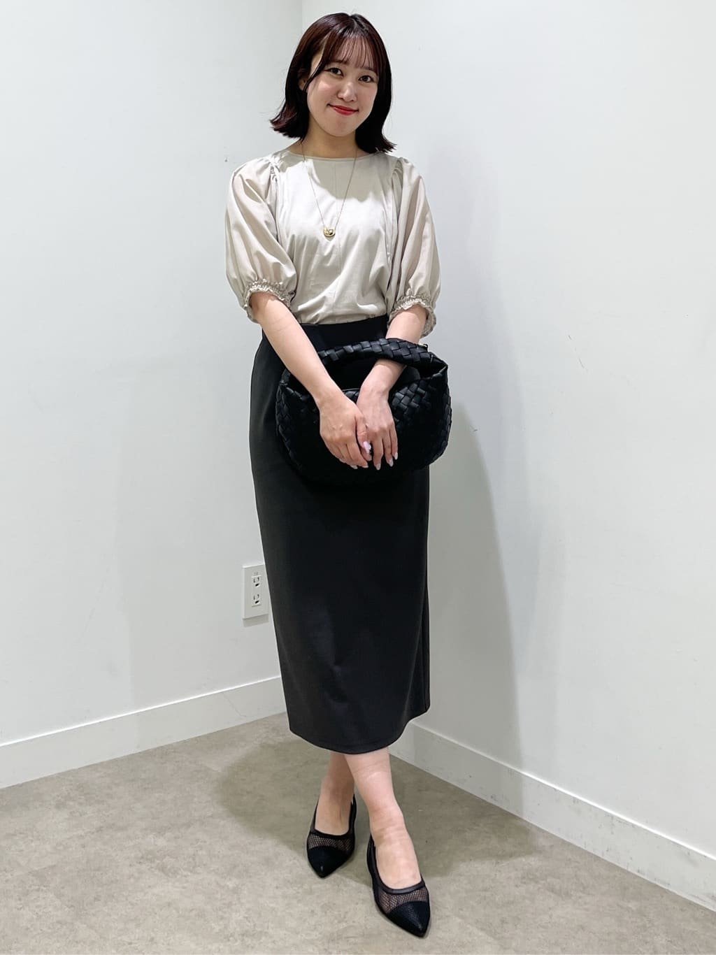 yukariさんの「Reflect｜【マシンウォッシュ可】ナロースカート」を使ったコーディネート