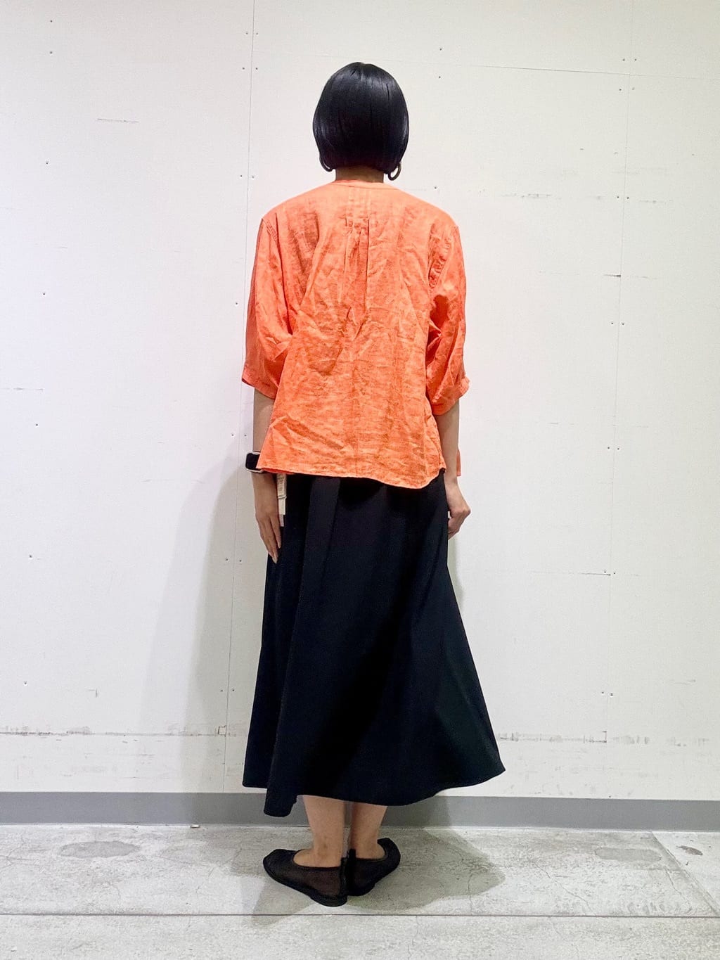 naoさんの「INDIVI｜【UVケア】エアリージョーゼット キャミワンピース」を使ったコーディネート