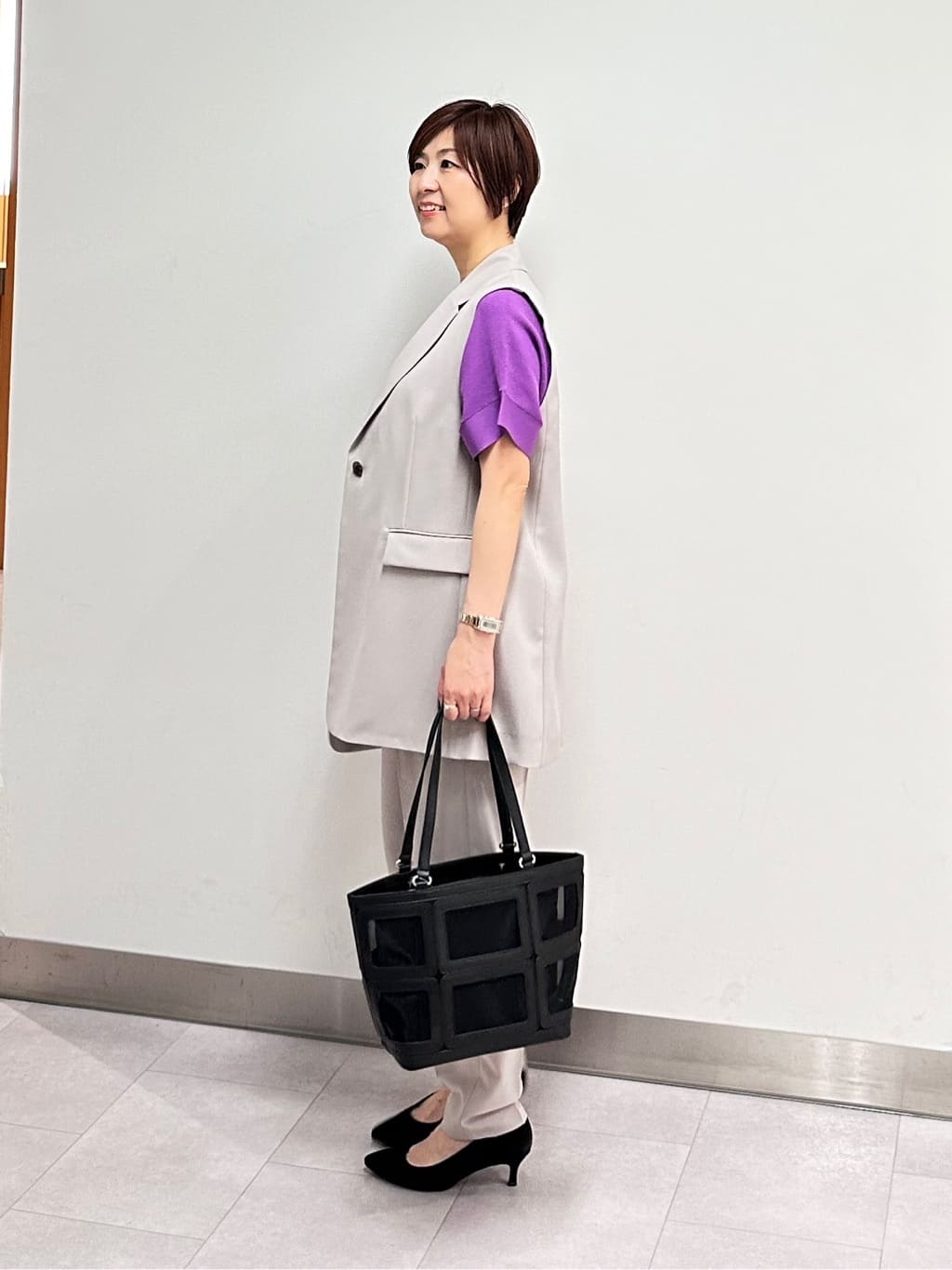 みなこさんの「UNTITLED｜【追加8／名品】2WAYポケットボストンバッグ」を使ったコーディネート