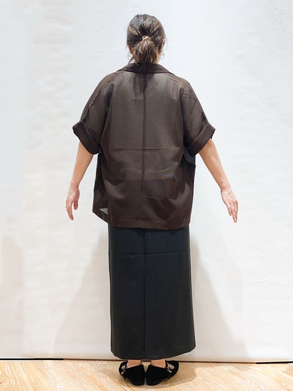 Shihoさんの「OPAQUE.CLIP｜【Pontre Studio／ポンレストゥディオ】別注グラフィックTシャツ」を使ったコーディネート