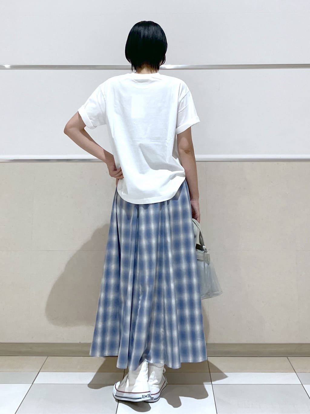 eriko さんの「Dessin｜【洗える】オーガニックコットンロゴTシャツ」を使ったコーディネート