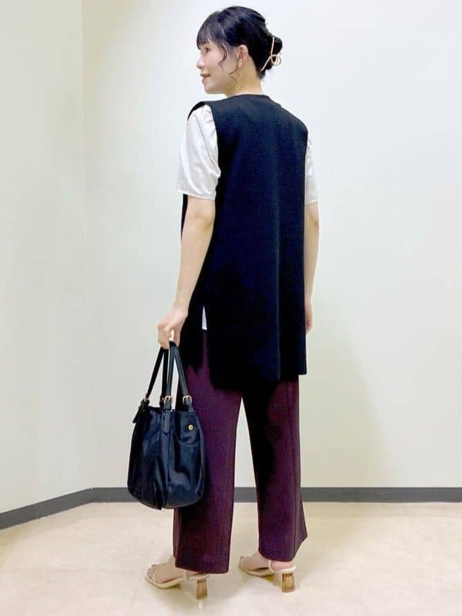  beni_gingerさんの「Reflect｜【すっきり見え！長め丈】ピンタックデザインチュニックブラウス」を使ったコーディネート