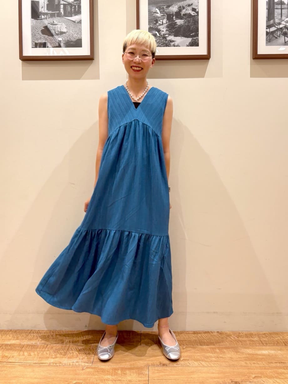 Ayumiさんの「SHOO･LA･RUE｜【セットアップ可/洗濯後しわになりにくい】5分袖テーラードジャケット」を使ったコーディネート