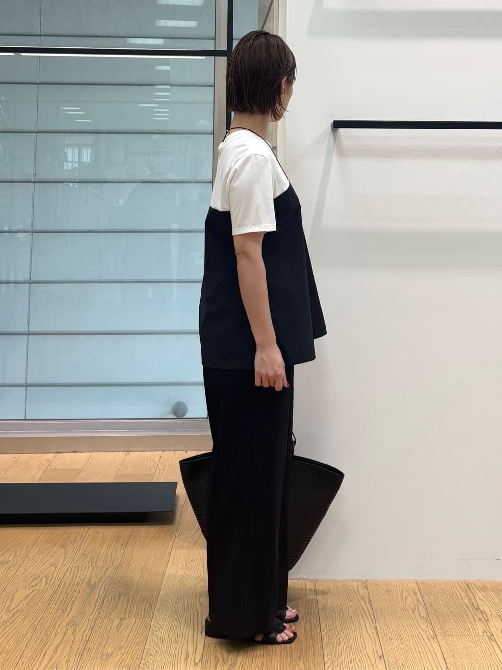 asamiさんの「INDIVI｜【洗える】ビスチェレイヤード風トップス」を使ったコーディネート