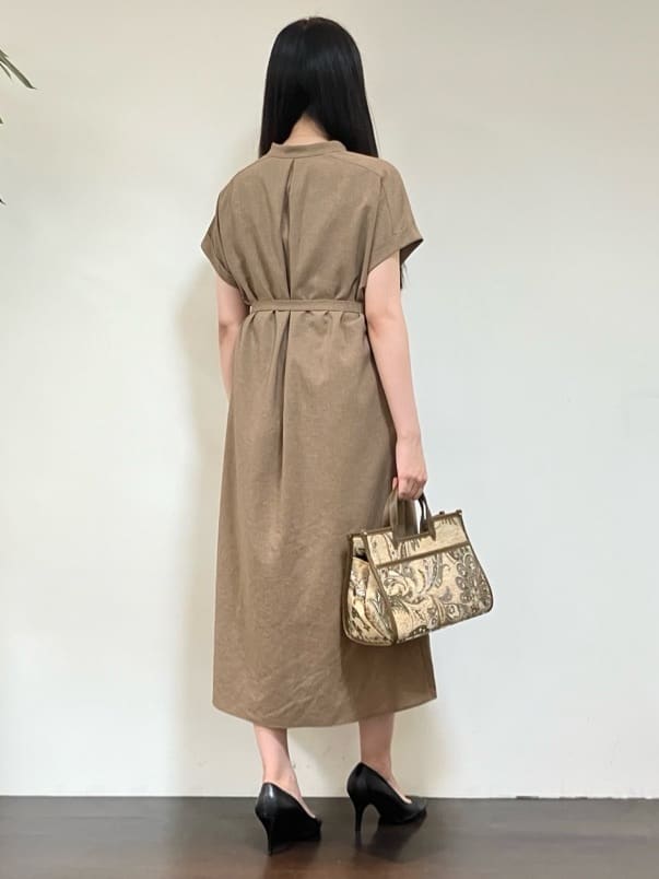 カレンさんの「UNTITLED｜【UV/はっ水】リラククールワンピース」を使ったコーディネート
