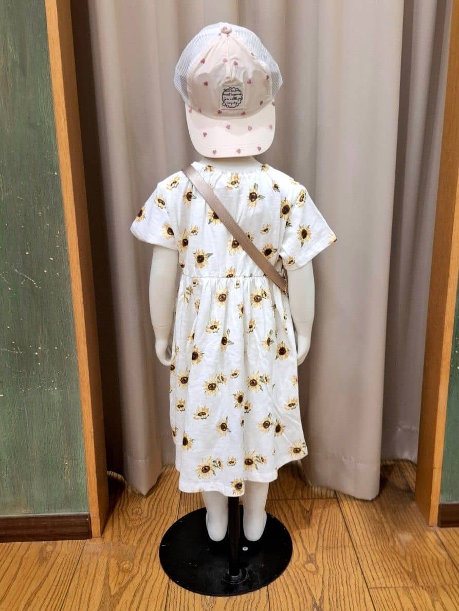 haruさんの「SHOO･LA･RUE｜【100-150cm】アソート総柄カットワンピース」を使ったコーディネート