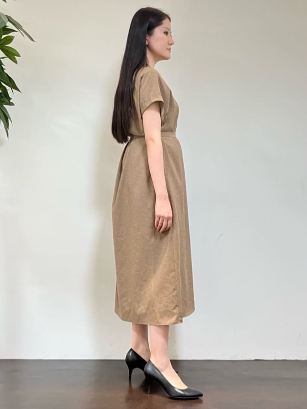 カレンさんの「UNTITLED｜【UV/はっ水】リラククールワンピース」を使ったコーディネート