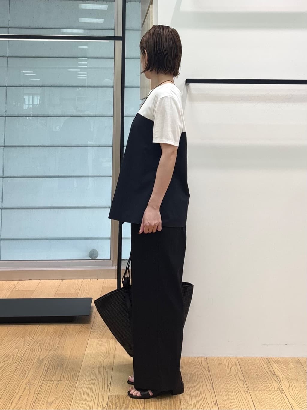 asamiさんの「INDIVI｜【洗える】ビスチェレイヤード風トップス」を使ったコーディネート