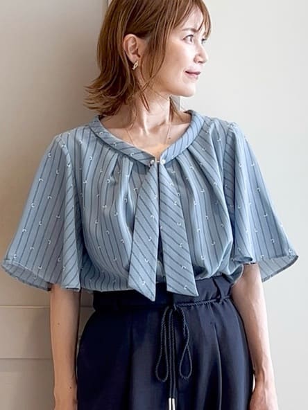 yamakoさんの「grove｜ロープベルトで差がつく 洗練リラックスパンツ」を使ったコーディネート
