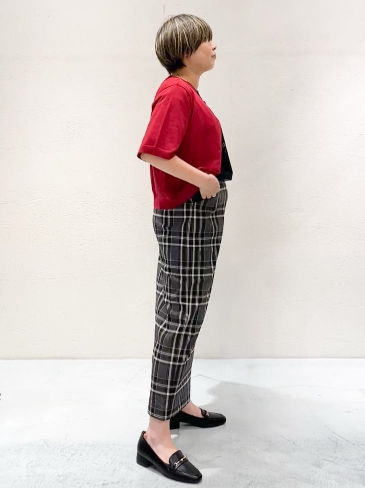 ばっちょさんの「grove｜ラフだけどおしゃれ　チュールレイヤードTシャツ」を使ったコーディネート