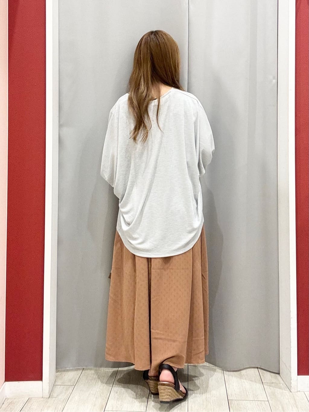 shioさんの「SHOO･LA･RUE｜【UV/さらさらタッチ】女性らしさ漂う 5分袖ボレロカーディガン」を使ったコーディネート