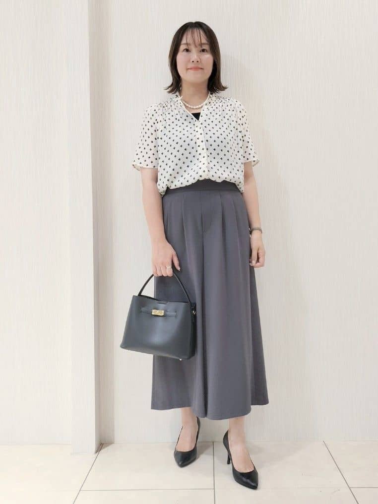naokoさんの「UNTITLED｜【UVカット/接触冷感/洗える/テーラード】ライトウェイト ハーフスリーブジャケット」を使ったコーディネート