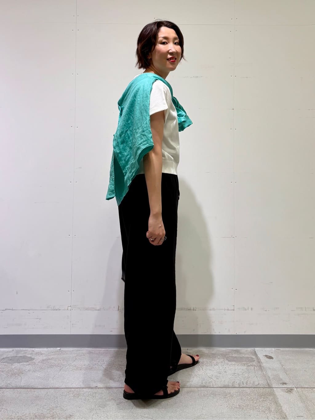 yuriさんの「INDIVI｜ラウンドショートネックレス」を使ったコーディネート