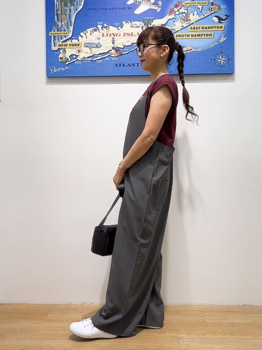 Yasucoさんの「Dessin｜【洗える】オーガニックコットンフレンチスリーブ」を使ったコーディネート