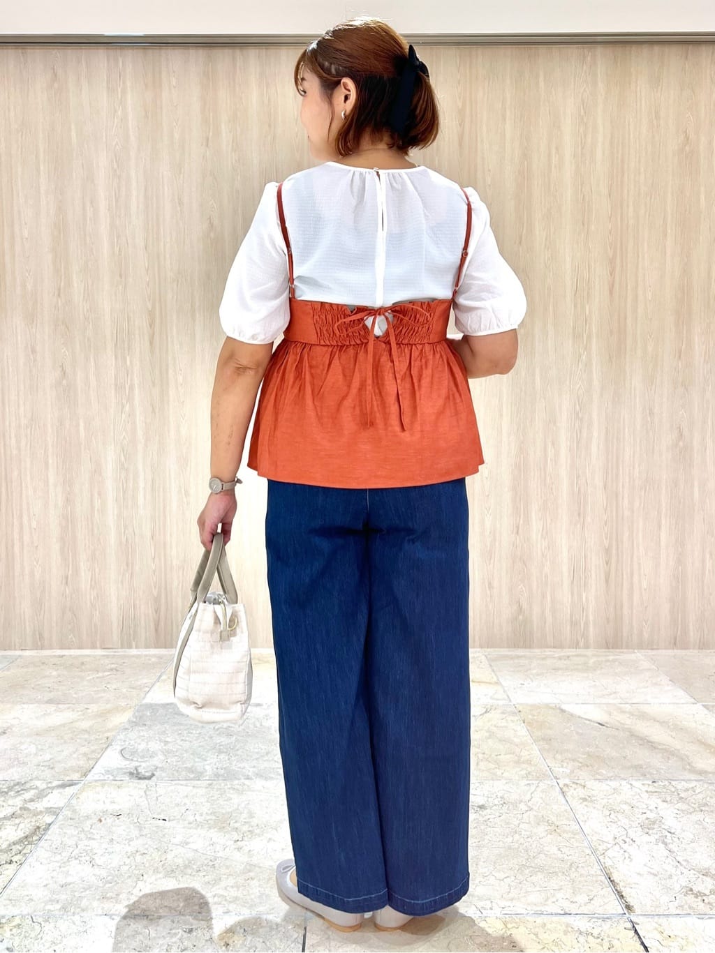 ARISAさんの「grove｜最終お値下げ！！【人間工学】つつまれフィットバレエシューズ （抗菌防臭加工裏地使用）」を使ったコーディネート
