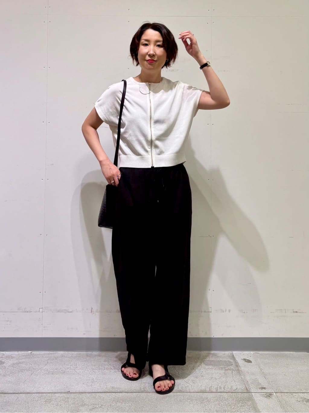yuriさんの「INDIVI｜ラウンドショートネックレス」を使ったコーディネート