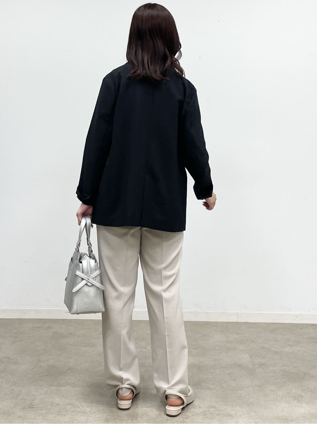 yukariさんの「Reflect｜【マシンウォッシュ可】リネンライクフレアパンツ」を使ったコーディネート