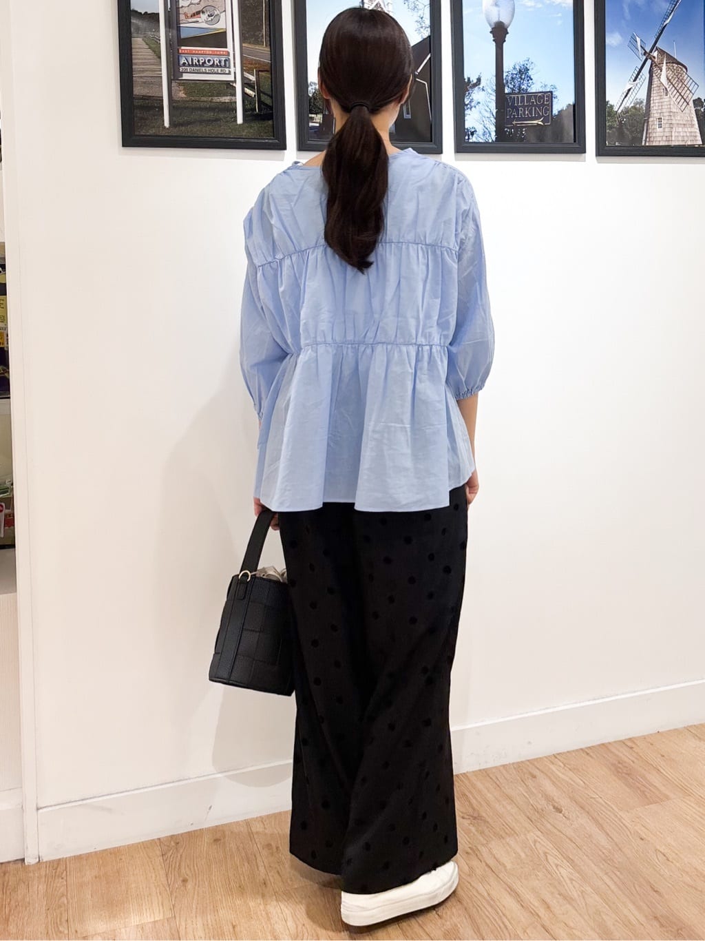 Ririkaさんの「Dessin｜【2WAY】メッシュバケツBAG」を使ったコーディネート
