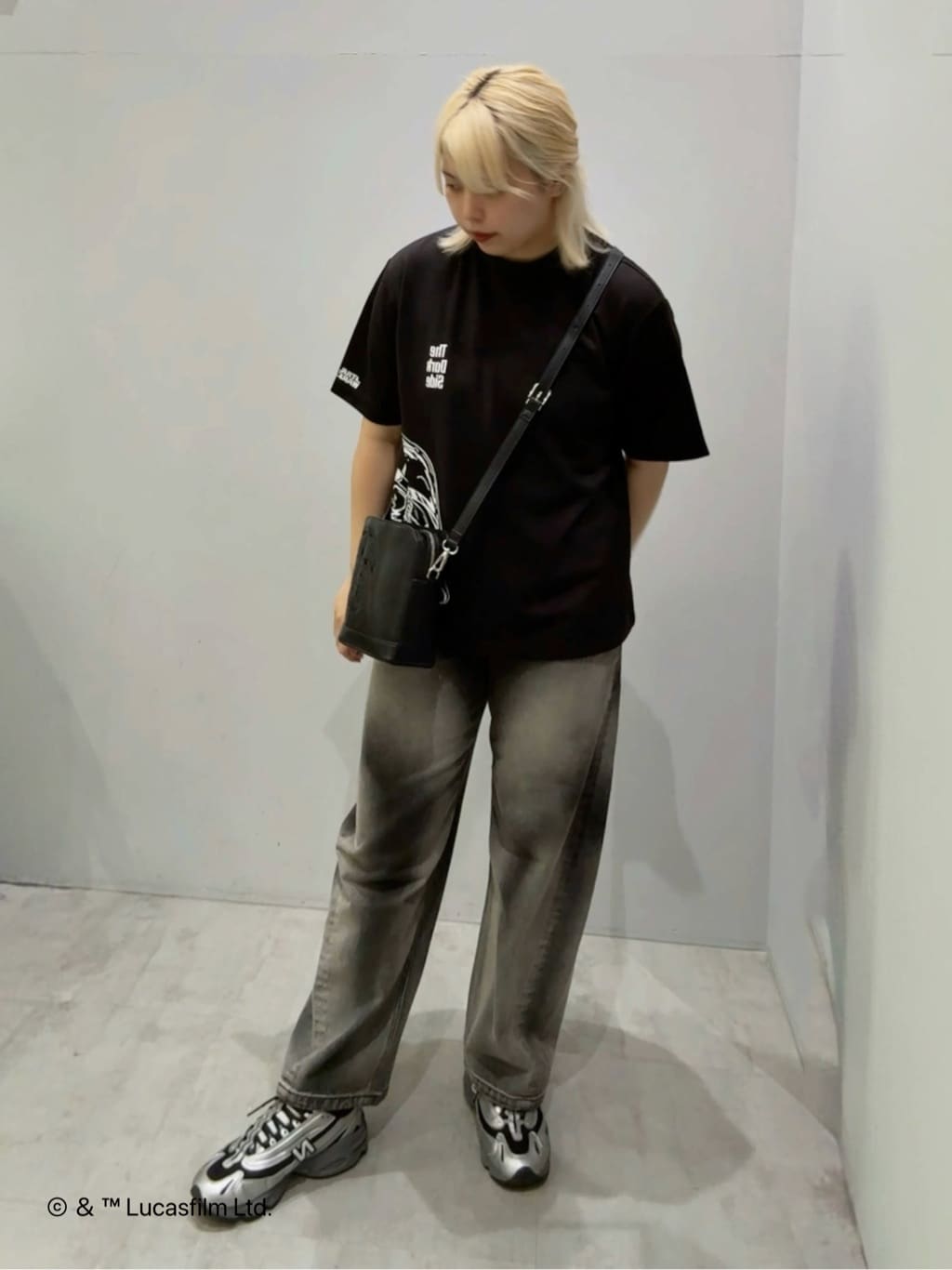 ユウナさんの「TAKEO KIKUCHI｜バレルシルエットパンツ（デニム＆カラーパンツ）」を使ったコーディネート