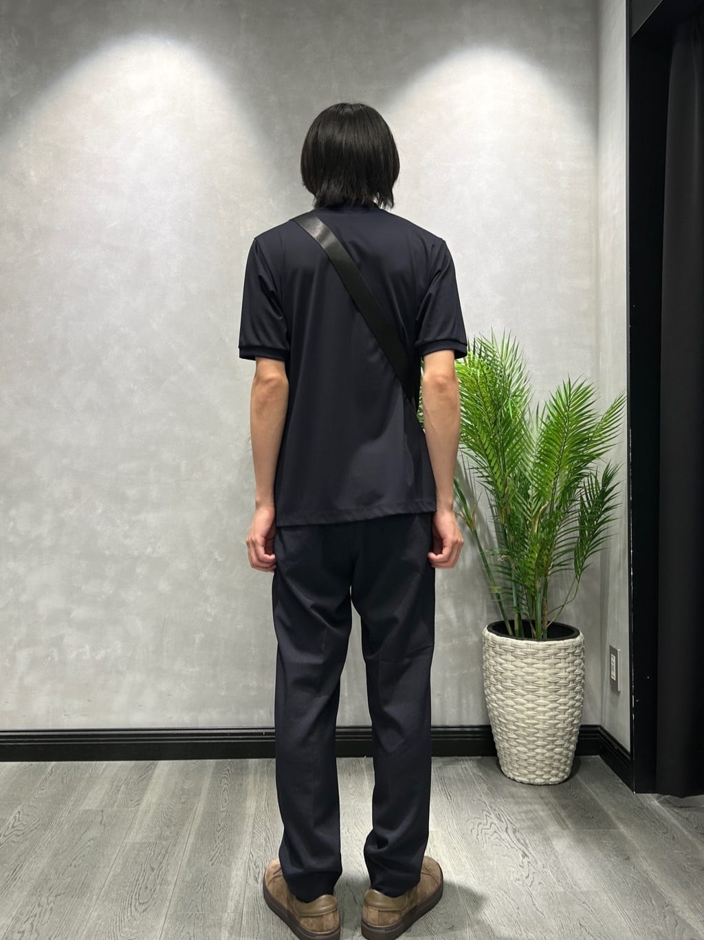 ruiさんの「TAKEO KIKUCHI｜【COOL CITY WEAR】モックネック プルオーバー /接触冷感」を使ったコーディネート