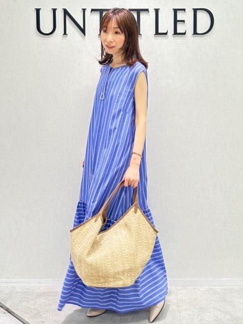 Miwaさんの「UNTITLED｜フープトップネックレス」を使ったコーディネート