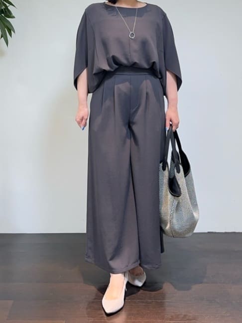 Asamiさんの「UNTITLED｜マーブルドロップネックレス」を使ったコーディネート