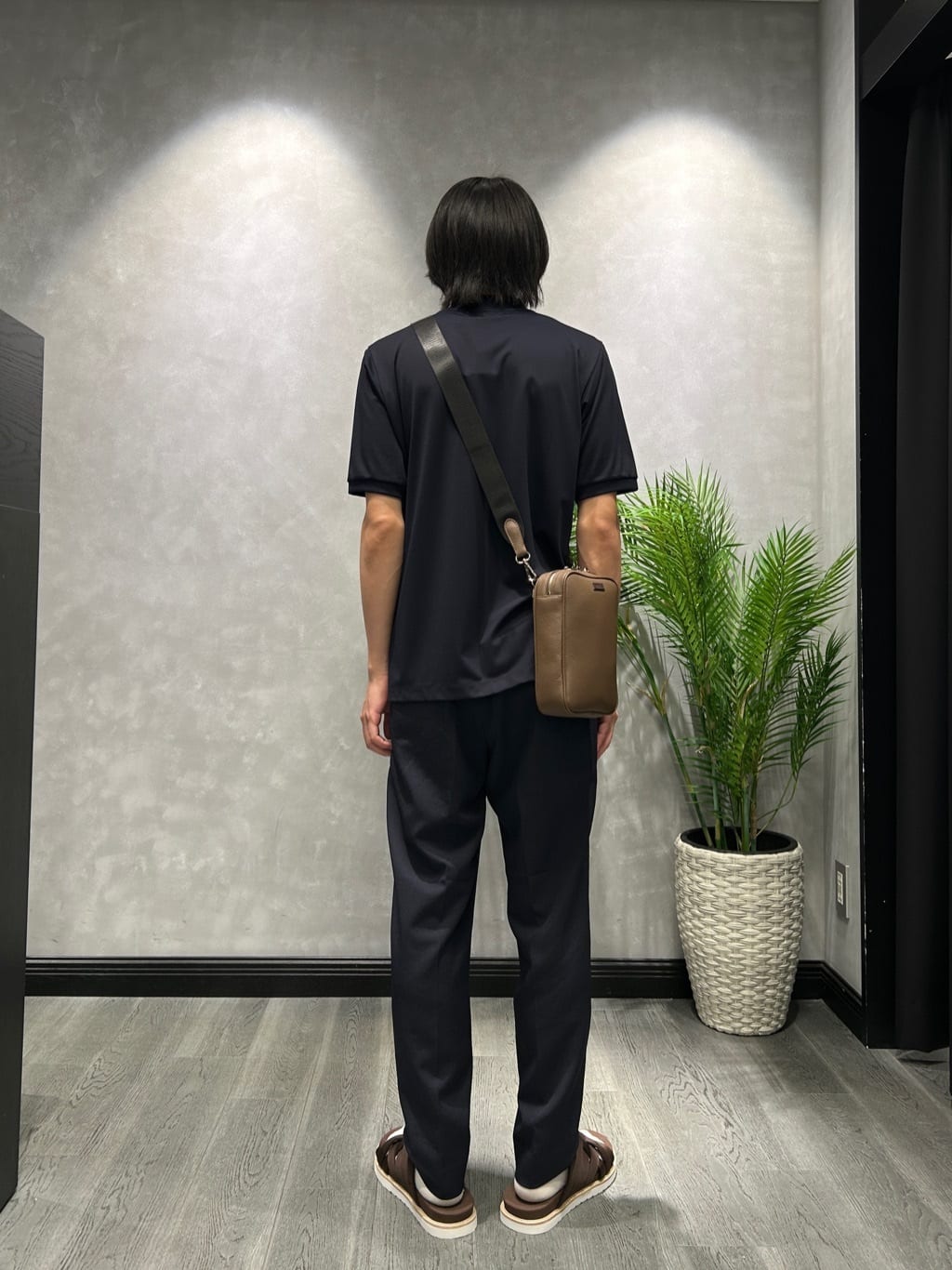 ruiさんの「TAKEO KIKUCHI｜【COOL CITY WEAR】籠目アート柄 サッカーシャツ /通気性」を使ったコーディネート
