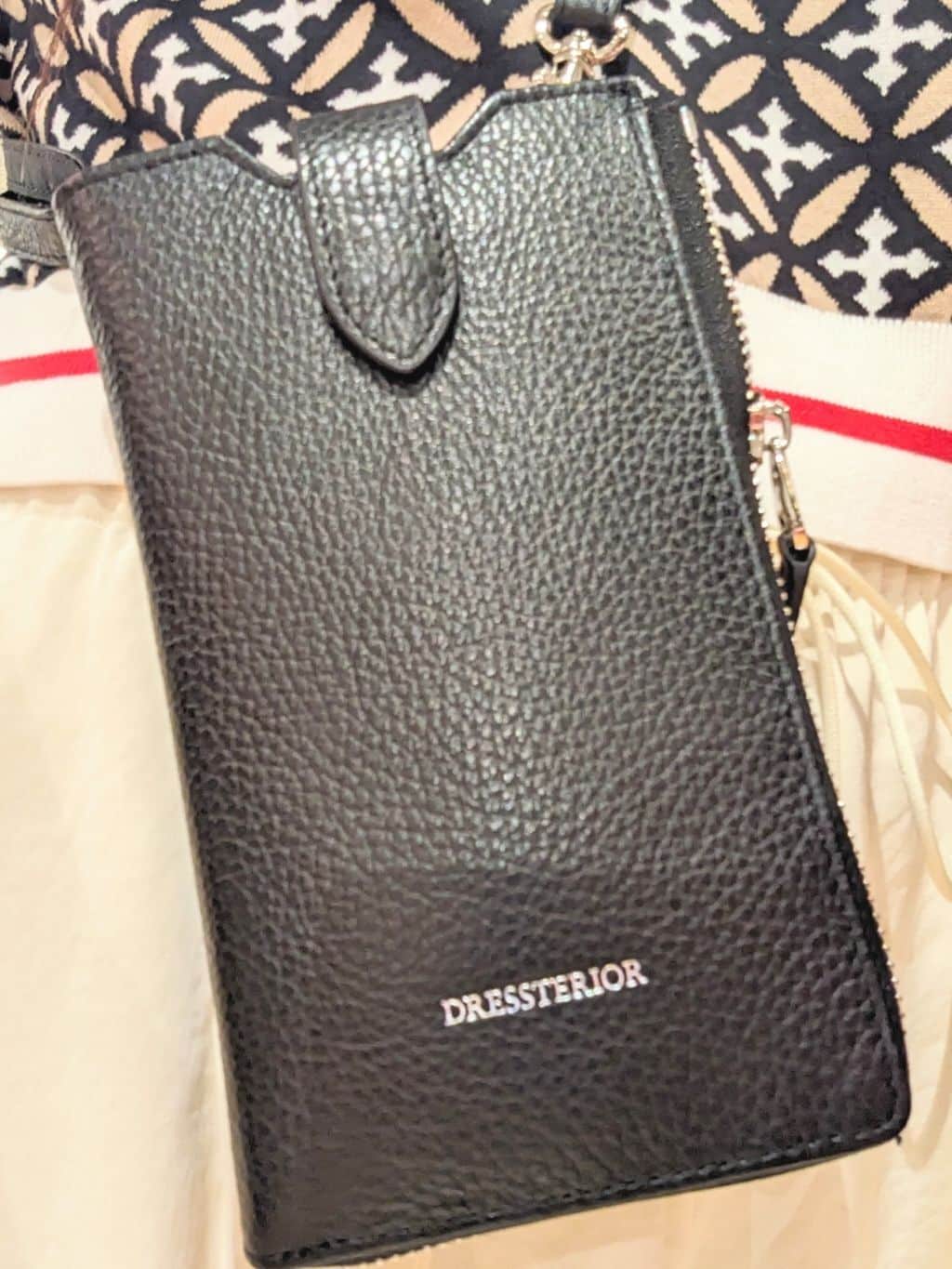 CHISAさんの「DRESSTERIOR｜◆【コットン100％/オリジナル柄】オーバーラップサークルポロニット」を使ったコーディネート