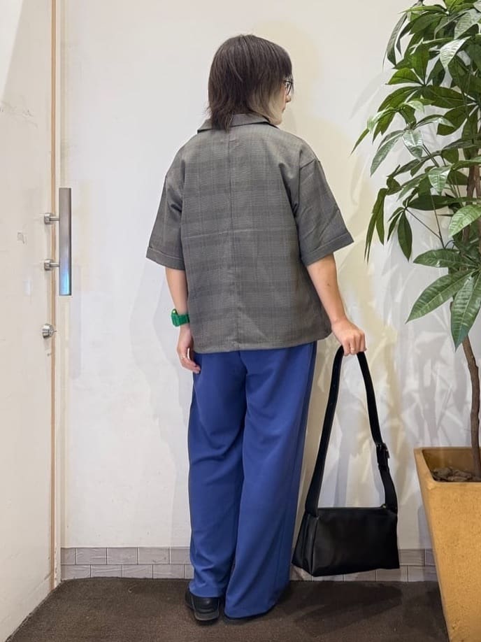 misakiさんの「SHOO･LA･RUE｜【セットアップ可/洗濯後しわになりにくい】5分袖テーラードジャケット」を使ったコーディネート