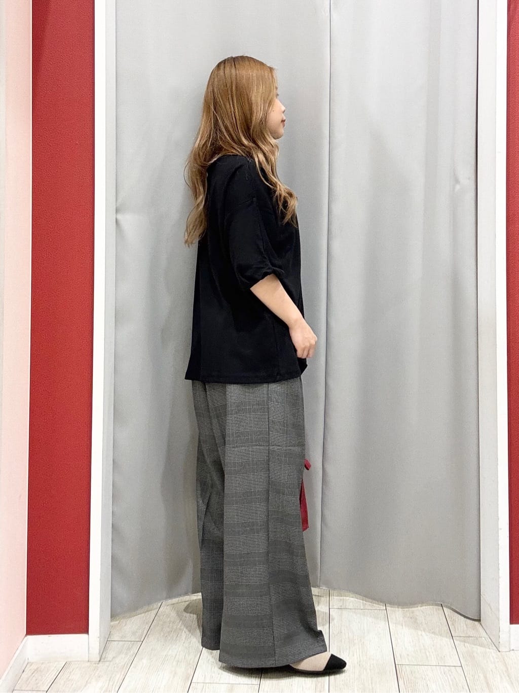 shioさんの「SHOO･LA･RUE｜【ひんやり/洗える/S-LL】袖ねじりシルケットトップス」を使ったコーディネート