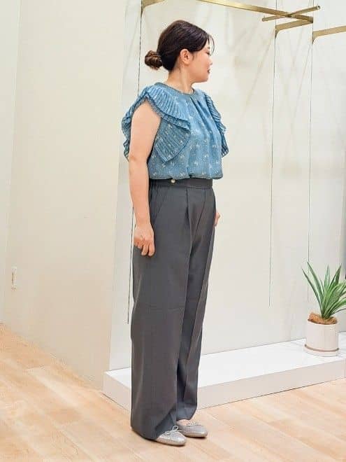 ふるさんの「grove｜最終お値下げ！！【人間工学】つつまれフィットバレエシューズ （抗菌防臭加工裏地使用）」を使ったコーディネート