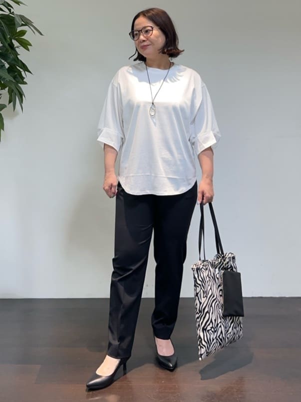 Asamiさんの「UNTITLED｜【Munich】タックスリーブTシャツ」を使ったコーディネート