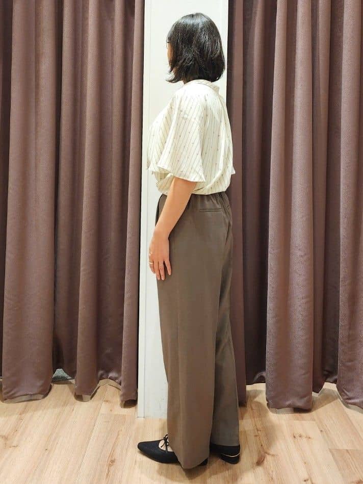 さくさんの「grove｜メリージェーンリボンパンプス」を使ったコーディネート