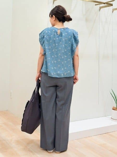 ふるさんの「grove｜最終お値下げ！！【人間工学】つつまれフィットバレエシューズ （抗菌防臭加工裏地使用）」を使ったコーディネート