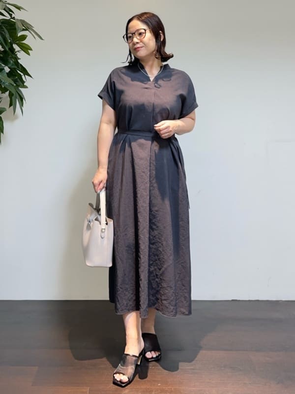 Asamiさんの「UNTITLED｜【前後2WAY/アンサンブル可/ゆったり】シアーカーディガン」を使ったコーディネート