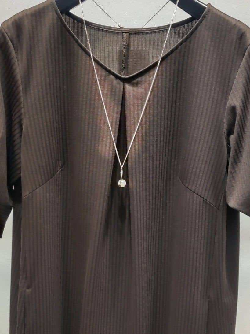 NAさんの「COUP DE CHANCE｜◆【手洗い可／日本製】リラクシーワンピース」を使ったコーディネート