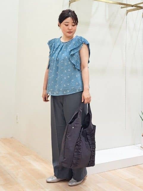 ふるさんの「grove｜最終お値下げ！！【人間工学】つつまれフィットバレエシューズ （抗菌防臭加工裏地使用）」を使ったコーディネート