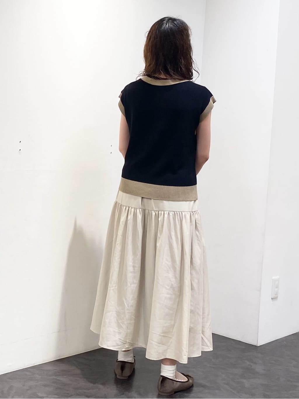 COCOさんの「grove｜【人間工学】つつまれフィットバレエシューズ （抗菌防臭加工裏地使用）」を使ったコーディネート