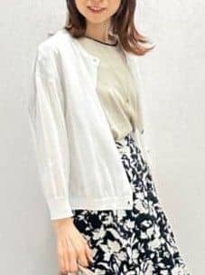 Miwaさんの「UNTITLED｜バイカラーメガネストラップ」を使ったコーディネート
