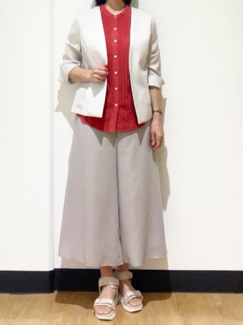 フクさんの「Reflect｜」を使ったコーディネート