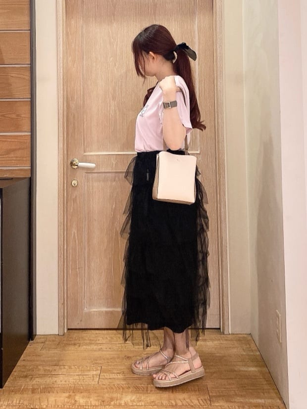 miiさんの「SHOO･LA･RUE｜【miffy】グラフィックTシャツ」を使ったコーディネート