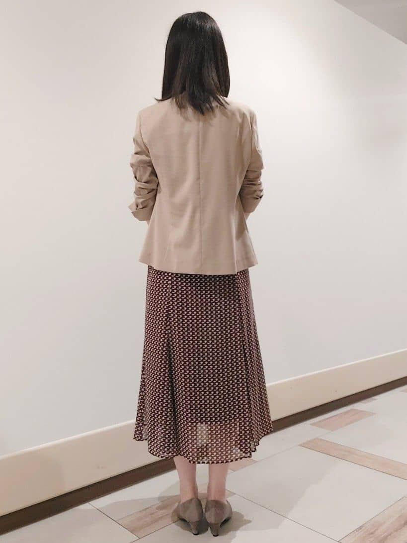 saiさんの「Reflect｜【洗える／セットアップ可】ノーカラージャケット」を使ったコーディネート