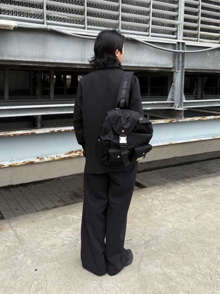 yumaさんの「tk.TAKEO KIKUCHI｜グランパバギースラックス」を使ったコーディネート