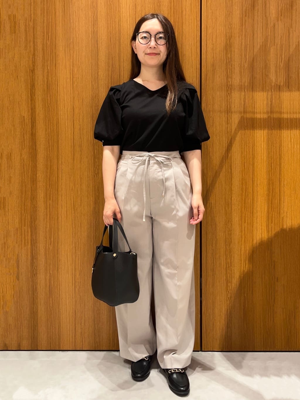 アスカさんの「index｜【UVカット】ダテメガネ＆サングラス」を使ったコーディネート