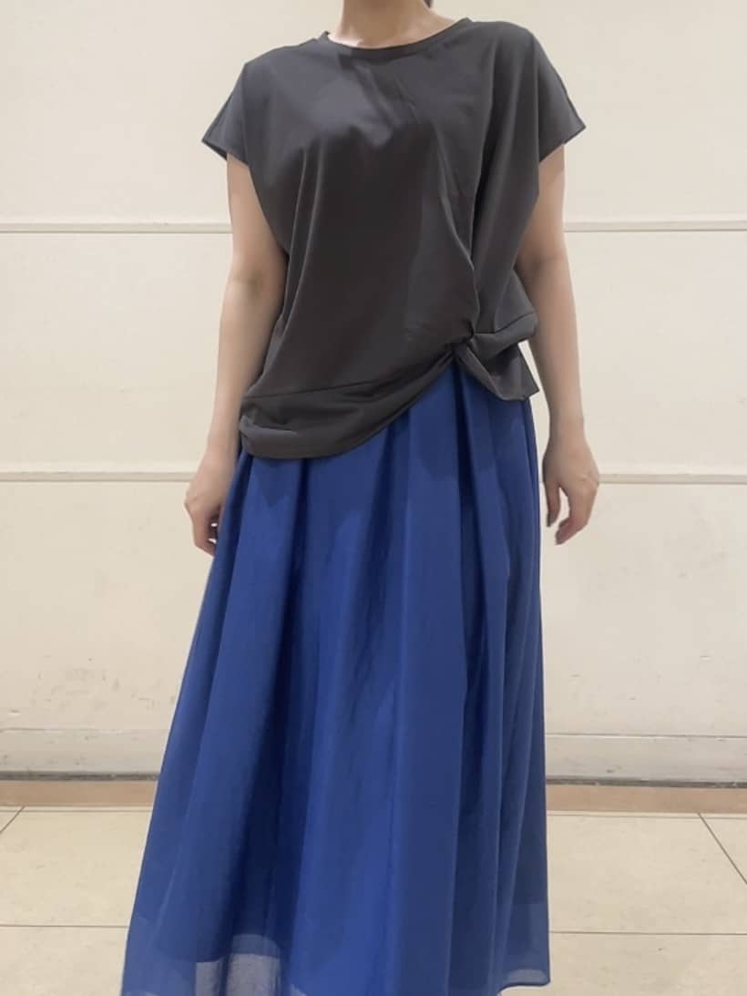 watanabeさんの「UNTITLED｜【洗える/Tシャツ】ツイストプルオーバー」を使ったコーディネート