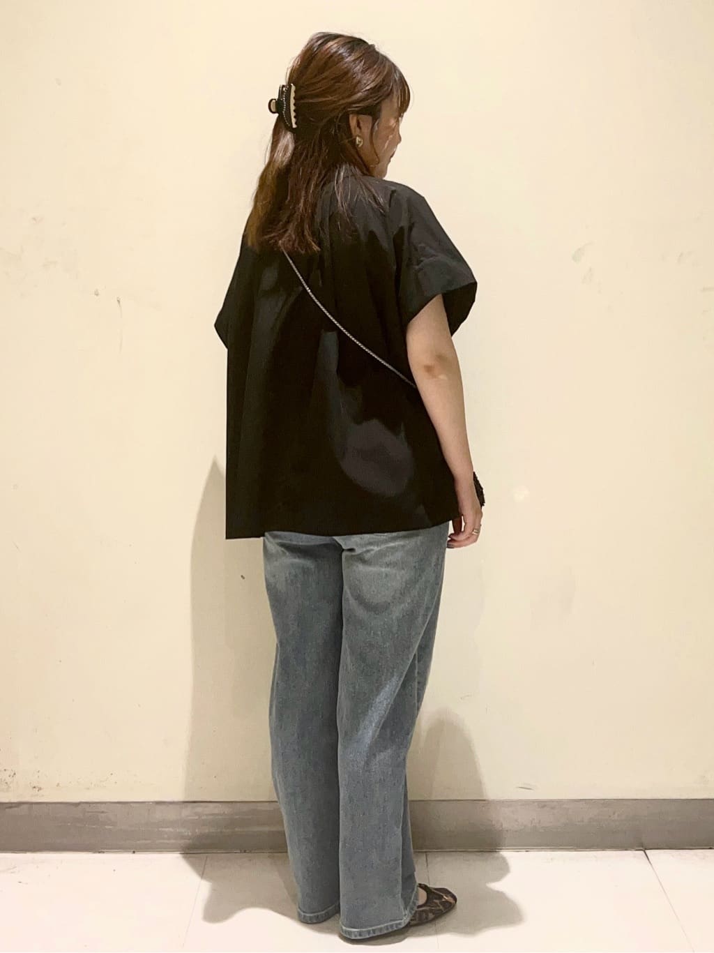 mizukiさんの「OPAQUE.CLIP｜《andGIRL掲載》リラクシーシャツ【洗濯機洗い可】」を使ったコーディネート