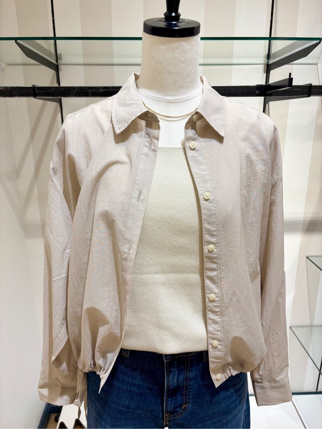 kikiさんの「grove｜【Lee&times;grove別注】WIDE DENIM PANTS」を使ったコーディネート