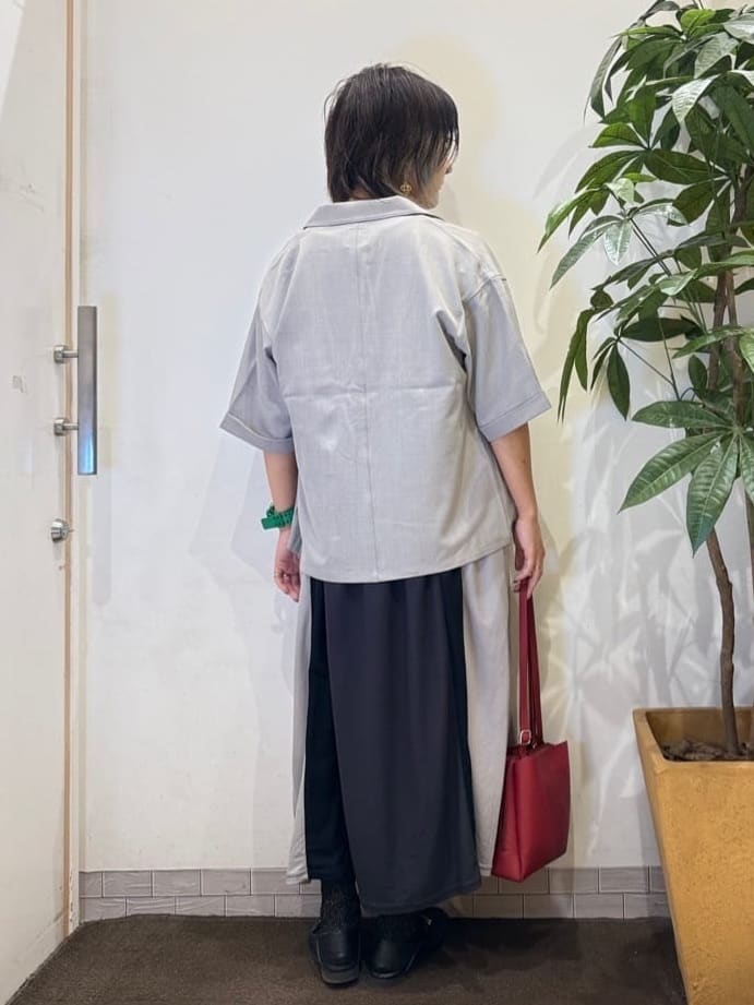 misakiさんの「SHOO･LA･RUE｜【セットアップ可/洗濯後しわになりにくい】5分袖テーラードジャケット」を使ったコーディネート
