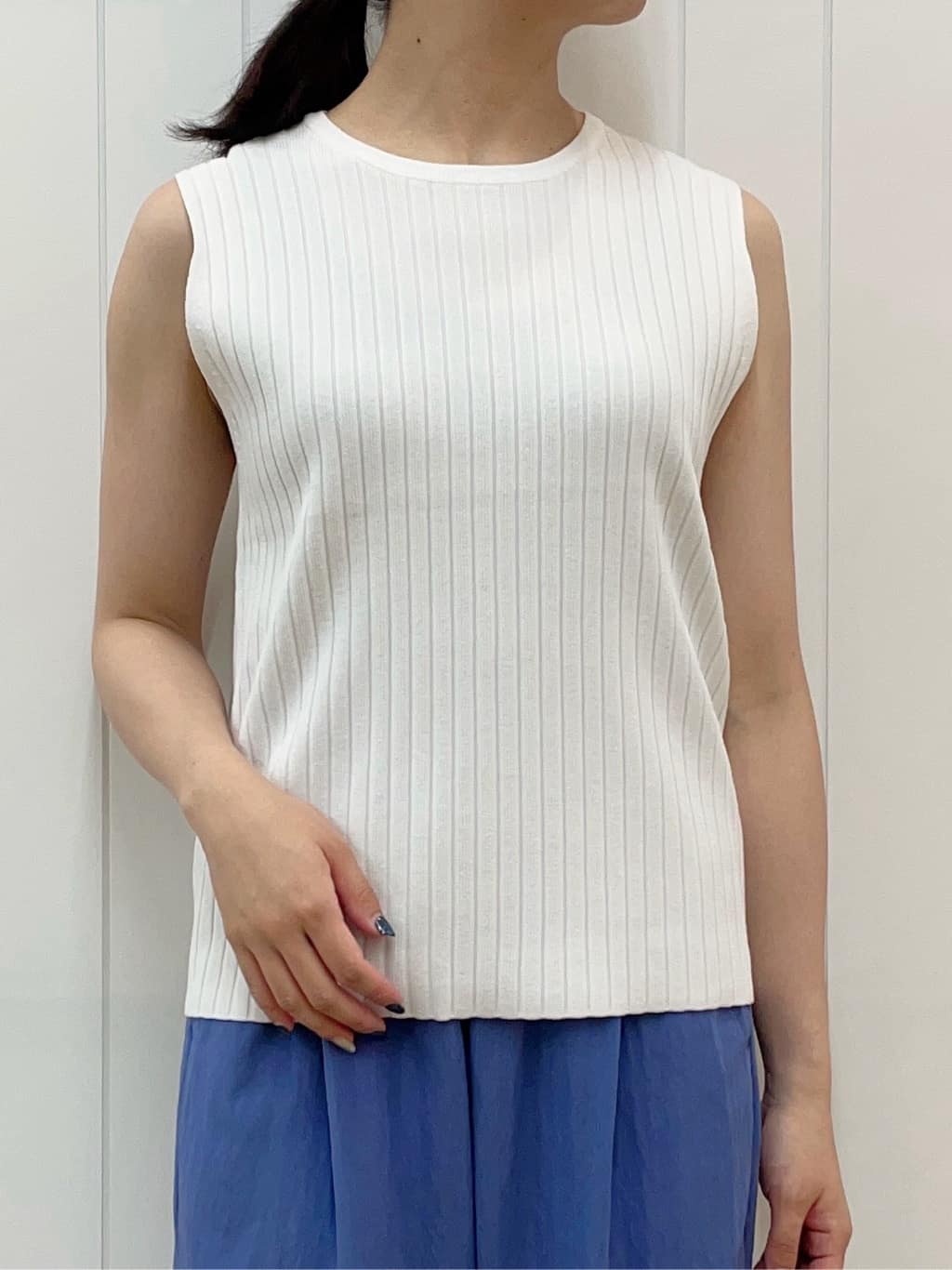 Mayaさんの「Dessin｜【ウエストゴム/洗える】リラクシーナイロンパンツ」を使ったコーディネート
